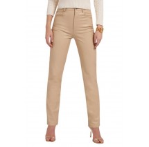 ΠΑΝΤΕΛΟΝΙ CAROLINE PANTS ΓΥΝΑΙΚΕΙΟ GUESS BEIGE