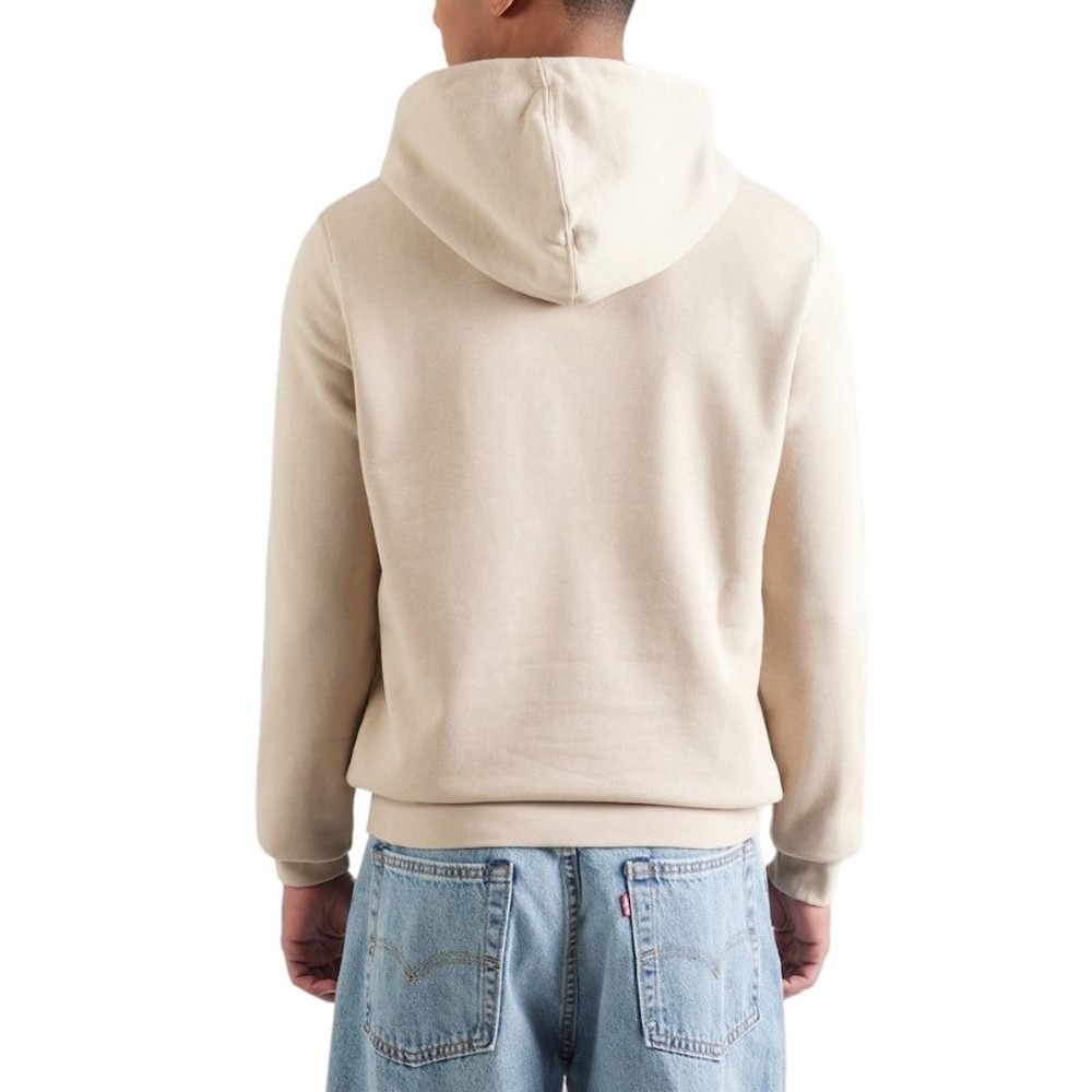 GUESS BEAU HOODIE SWEATSHIRT ΦΟΥΤΕΡ ΑΝΔΡΙΚΟ BEIGE