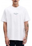 GUESS JEANSCN SS OS TEE T-SHIRT  ΜΠΛΟΥΖΑ ΑΝΔΡΙΚΗ WHITE