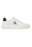 CALVIN KLEIN JEANS CHUNKY CUPSOLE MONO LTH ΠΑΠΟΥΤΣΙ ΑΝΔΡΙΚΟ WHITE/BLACK