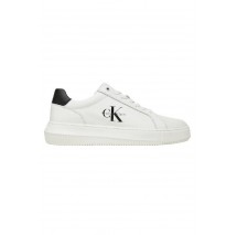 CALVIN KLEIN JEANS CHUNKY CUPSOLE MONO LTH ΠΑΠΟΥΤΣΙ ΑΝΔΡΙΚΟ WHITE/BLACK