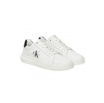 CALVIN KLEIN JEANS CHUNKY CUPSOLE MONO LTH ΠΑΠΟΥΤΣΙ ΑΝΔΡΙΚΟ WHITE/BLACK