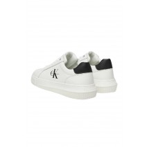 CALVIN KLEIN JEANS CHUNKY CUPSOLE MONO LTH ΠΑΠΟΥΤΣΙ ΑΝΔΡΙΚΟ WHITE/BLACK