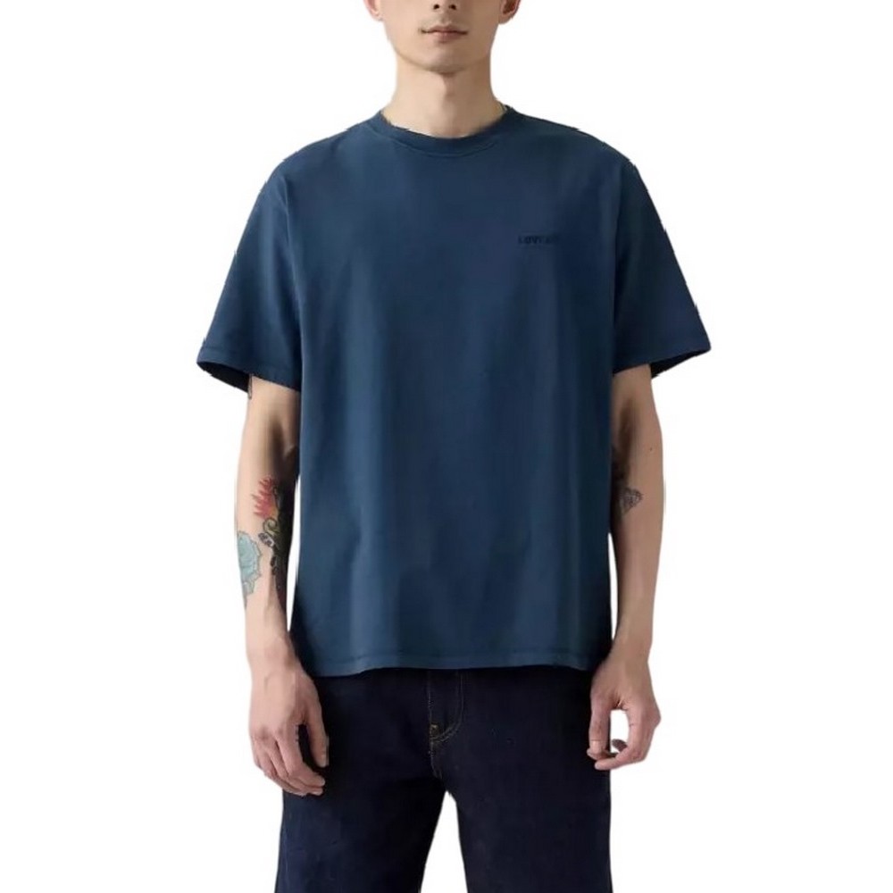 LEVIS RED TAB VINTAGE TEE A06370058 T-SHIRT ΜΠΛΟΥΖΑ ΑΝΔΡΙΚΗ BLUE