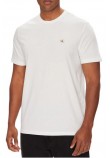 CALVIN KLEIN JEANS BADGE 30S JERSEY CLASSIC TEE T-SHIRT ΜΠΛΟΥΖΑ ΑΝΔΡΙΚΗ WHITE