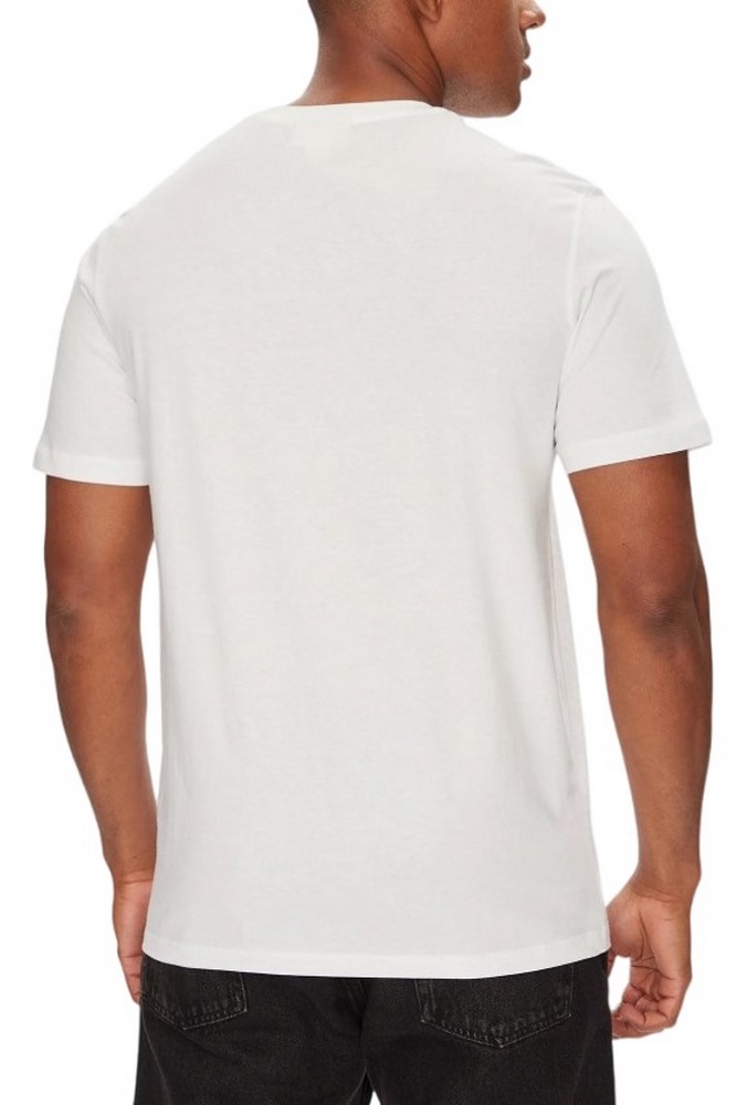 CALVIN KLEIN JEANS BADGE 30S JERSEY CLASSIC TEE T-SHIRT ΜΠΛΟΥΖΑ ΑΝΔΡΙΚΗ WHITE
