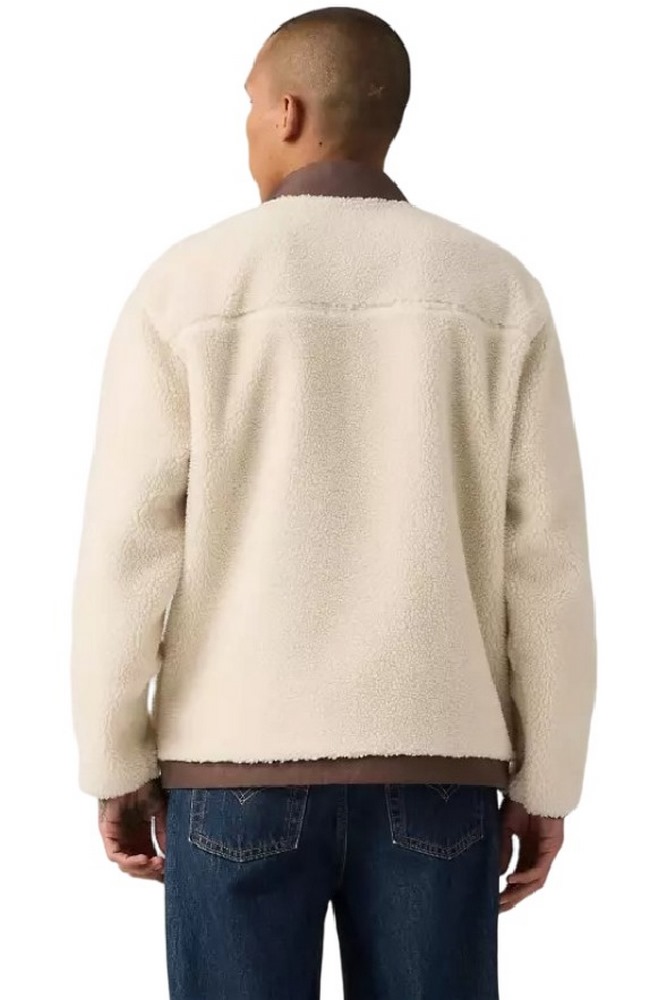 LEVIS® JOONIE SHERPA JACKET ΜΠΟΥΦΑΝ ΑΝΔΡΙΚΟ ECRU