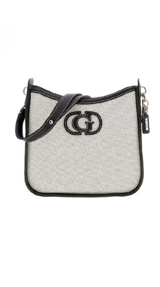 GUESS SEBINA BUCKET SHOULDER BAG ΤΣΑΝΤΑ ΓΥΝΑΙΚΕΙΑ BLACK