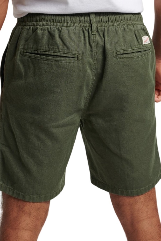 SUPERDRY D2 OVIN VINTAGE OVERDYED SHORT ΒΕΡΜΟΥΔΑ ΑΝΔΡΙΚΗ KHAKI