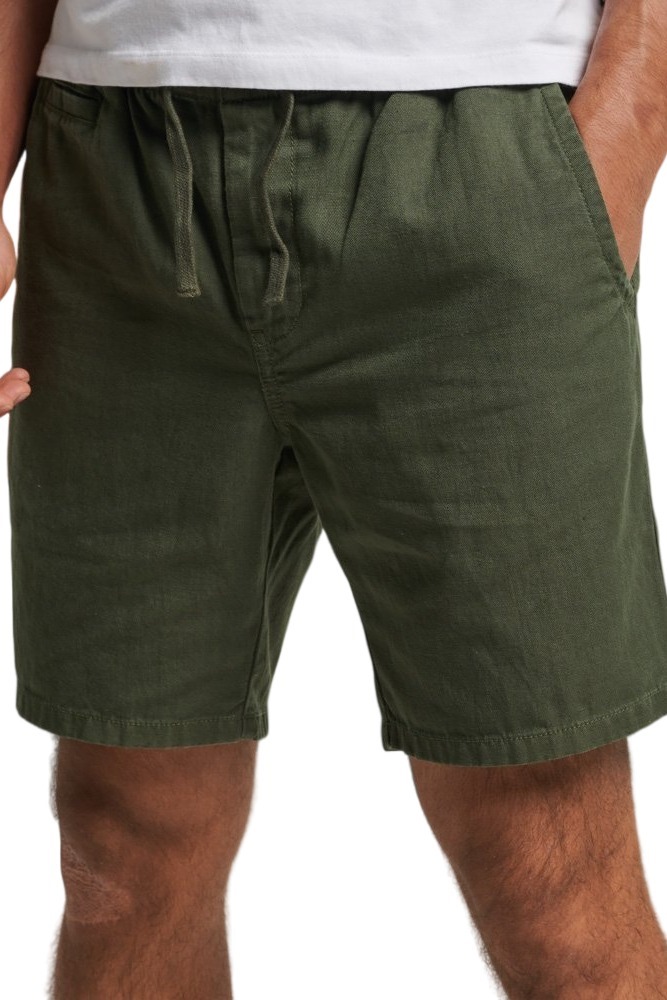 SUPERDRY D2 OVIN VINTAGE OVERDYED SHORT ΒΕΡΜΟΥΔΑ ΑΝΔΡΙΚΗ KHAKI