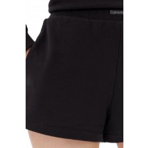 CALVIN KLEIN JEANS PLACED INSTITUTIONAL SHORT ΣΟΡΤΣ ΓΥΝΑΙΚΕΙΟ BLACK