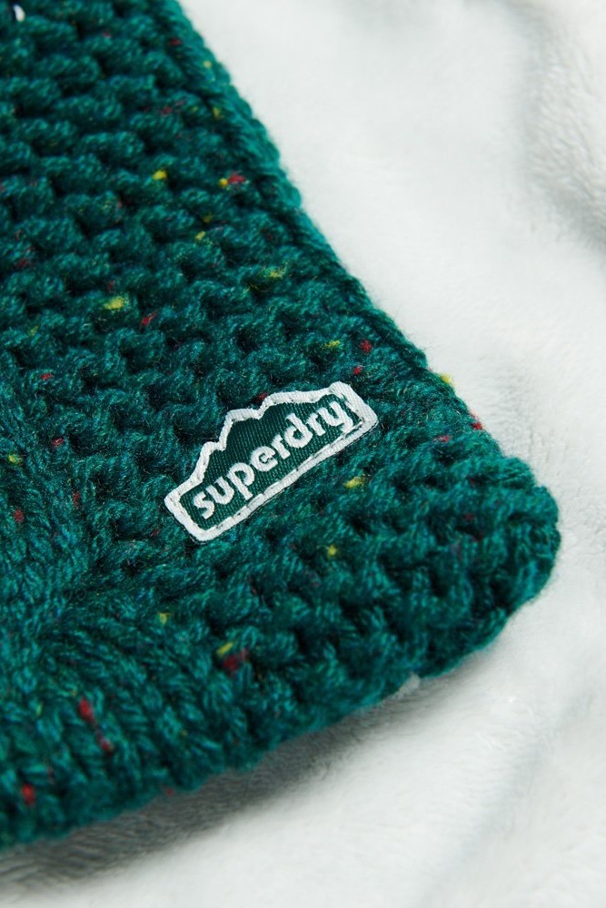 ΚΑΣΚΟΛ D2 VINTAGE CABLE ΓΥΝΑΙΚΕΙΟ SUPERDRY DARK GREEN