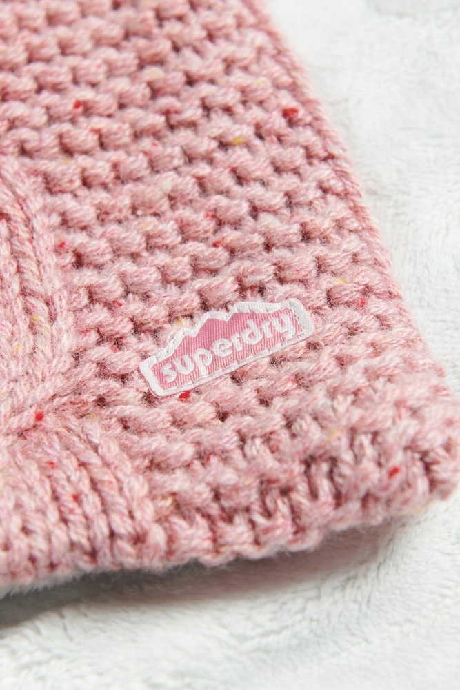 ΚΑΣΚΟΛ D2 VINTAGE CABLE ΓΥΝΑΙΚΕΙΟ SUPERDRY ROSE