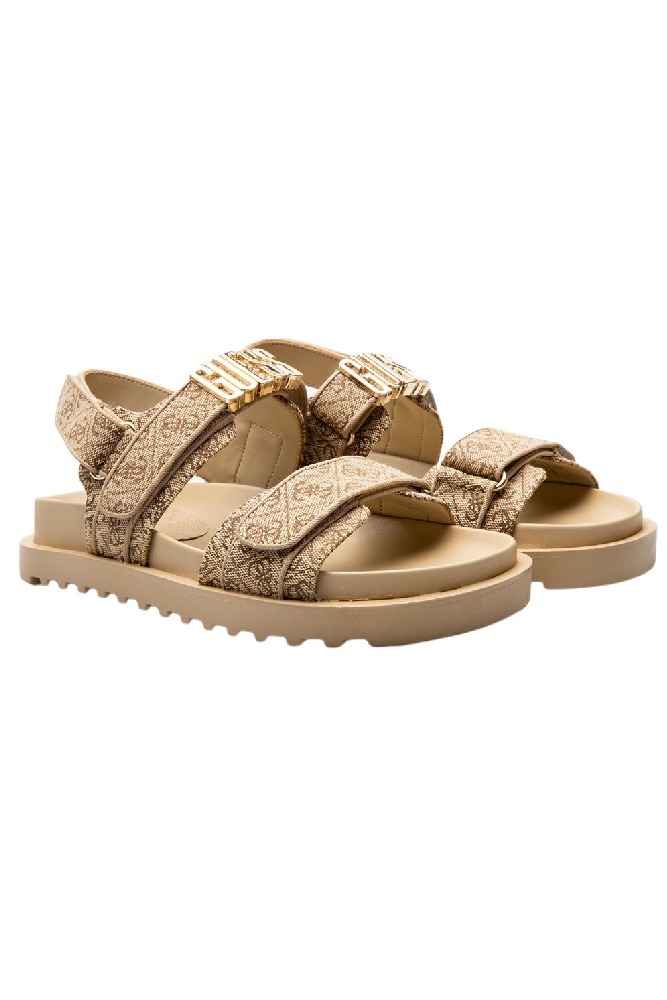 GUESS FABELIS2 ΠΕΔΙΛΟ ΓΥΝΑΙΚΕΙΟ BEIGE