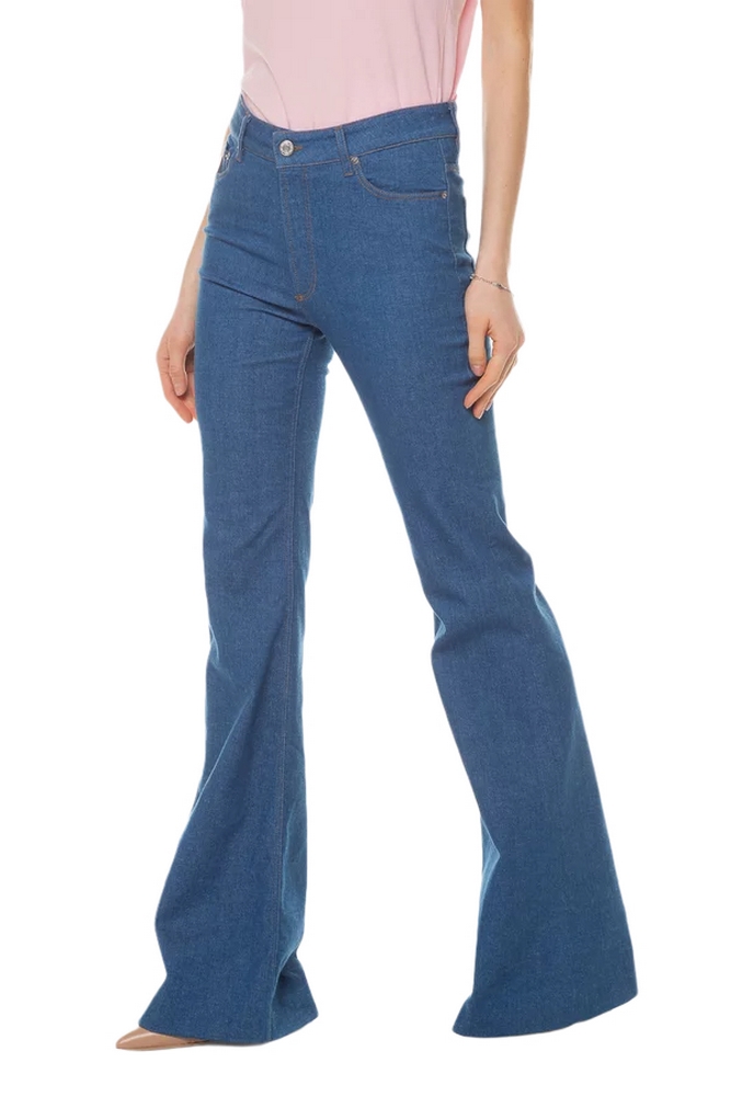 ΠΑΝΤΕΛΟΝΙ BELL BOTTOM ΓΥΝΑΙΚΕΙΟ TRUSSARDI BLUΕ DENIM