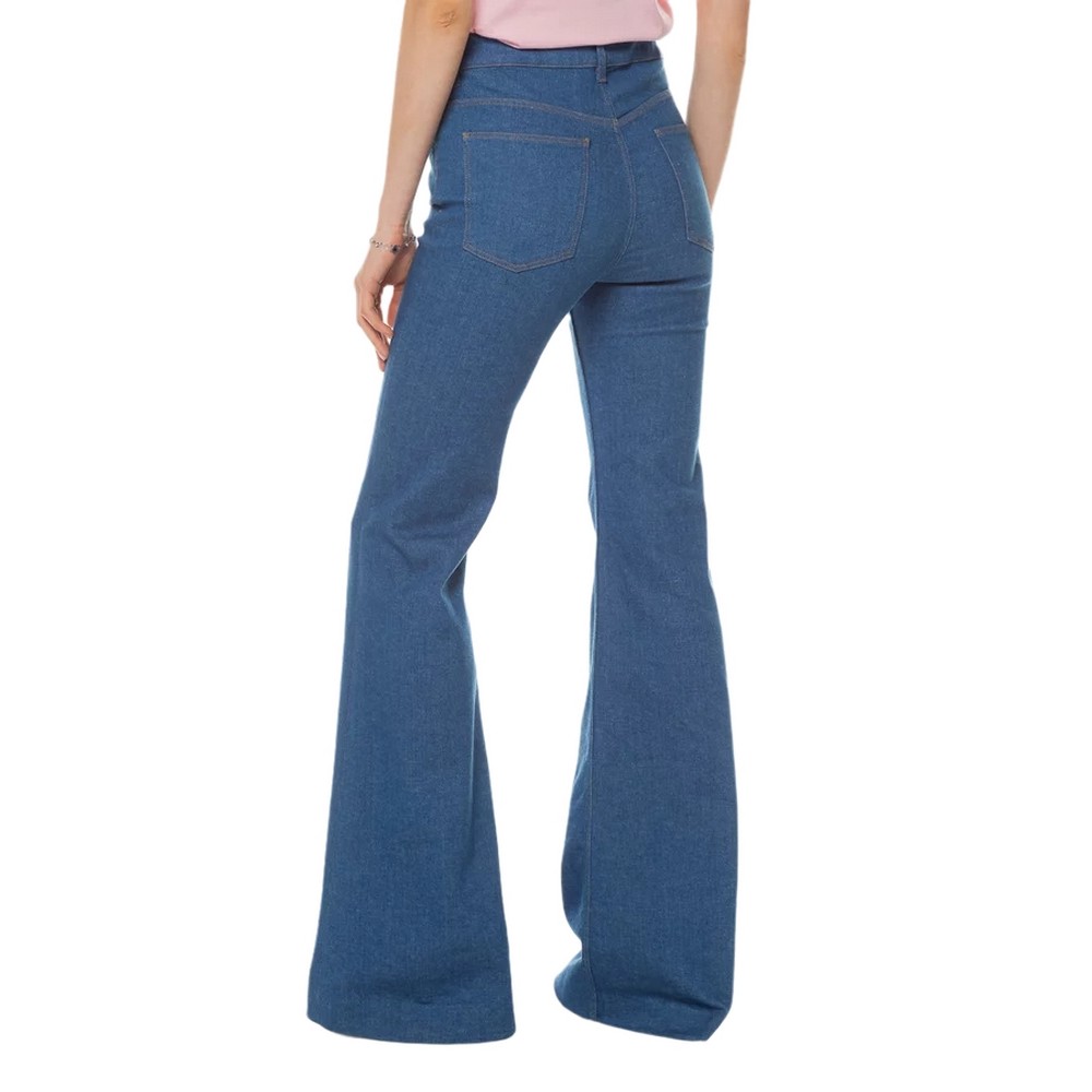 ΠΑΝΤΕΛΟΝΙ BELL BOTTOM ΓΥΝΑΙΚΕΙΟ TRUSSARDI BLUΕ DENIM