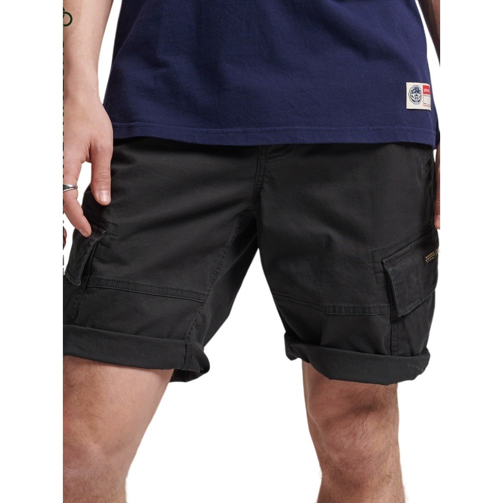 SUPERDRY VINTAGE CORE CARGO SHORT ΒΕΡΜΟΥΔΑ ΑΝΔΡΙΚΗ BLACK