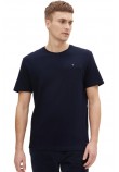 T-SHIRT TEXTURED ΑΝΔΡΙΚΟ TOM TAILOR NAVY