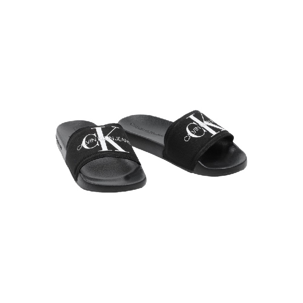 CALVIN KLEIN JEANS SLIDE MONOGRAM ΠΑΝΤΟΦΛΑ ΑΝΔΡΙΚΗ BLACK