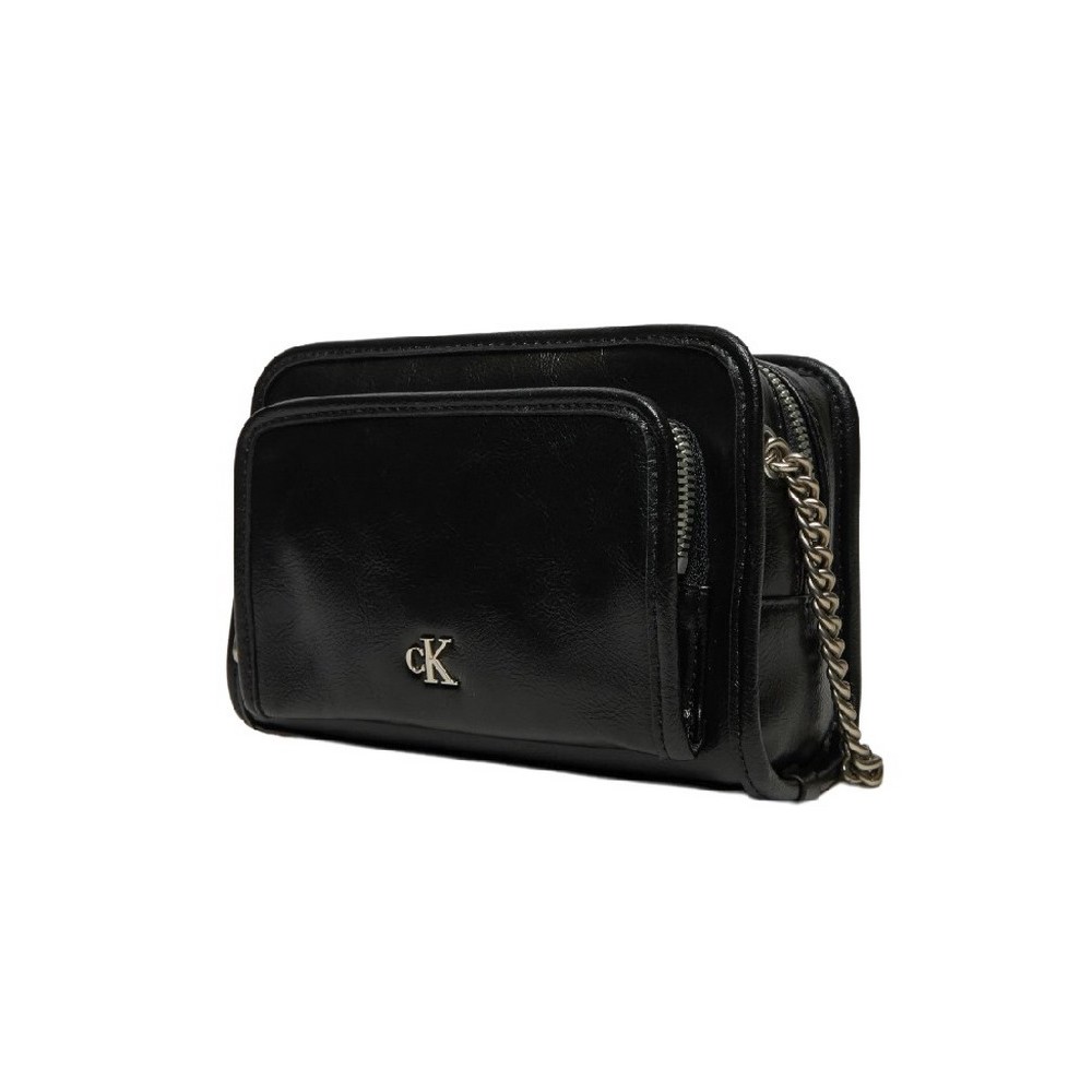 CALVIN KLEIN JEANS UTILITY CAMERA BAG16 ΤΣΑΝΤΑ ΓΥΝΑΙΚΕΙΑ BLACK