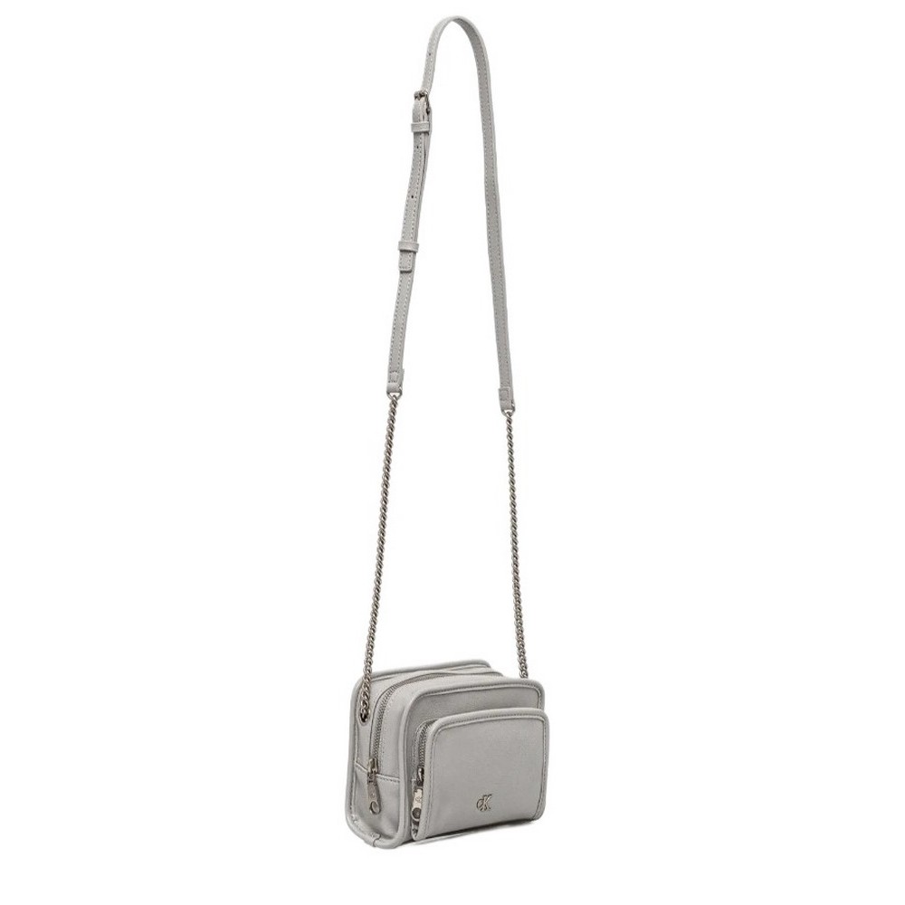 CALVIN KLEIN JEANS UTILITY CAMERA BAG16 ΤΣΑΝΤΑ ΓΥΝΑΙΚΕΙΑ MIRAGE GRAY
