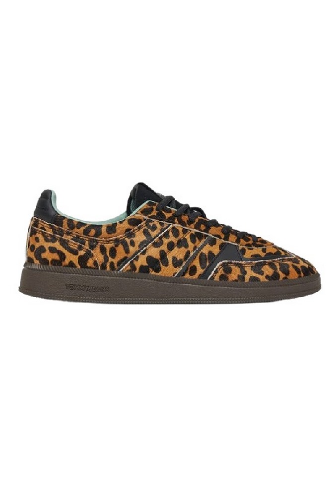 TOMMY JEANS THE GREENWICH EDGE LEOPARD ΠΑΠΟΥΤΣΙ ΓΥΝΑΙΚΕΙΟ LEOPARD