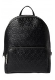 CALVIN KLEIN JEANS CK MUST CAMPUS BACKPACK EMBOSSED ΤΣΑΝΤΑ ΓΥΝΑΙΚΕΙΑ BLACK