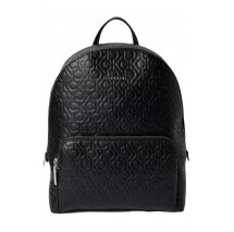 CALVIN KLEIN JEANS CK MUST CAMPUS BACKPACK EMBOSSED ΤΣΑΝΤΑ ΓΥΝΑΙΚΕΙΑ BLACK