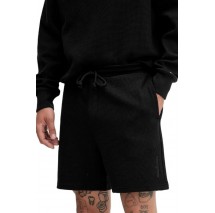 TOMMY JEANS RLX WAFFLE SCRIPT BEACH SHRT ΒΕΡΜΟΥΔΑ ΑΝΔΡΙΚΗ BLACK