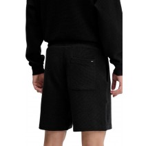 TOMMY JEANS RLX WAFFLE SCRIPT BEACH SHRT ΒΕΡΜΟΥΔΑ ΑΝΔΡΙΚΗ BLACK