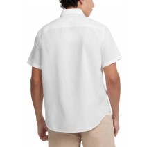 GUESS JEANS SS REG PKT COLLAR  ΠΟΥΚΑΜΙΣΟ ΑΝΔΡΙΚΟ WHITE