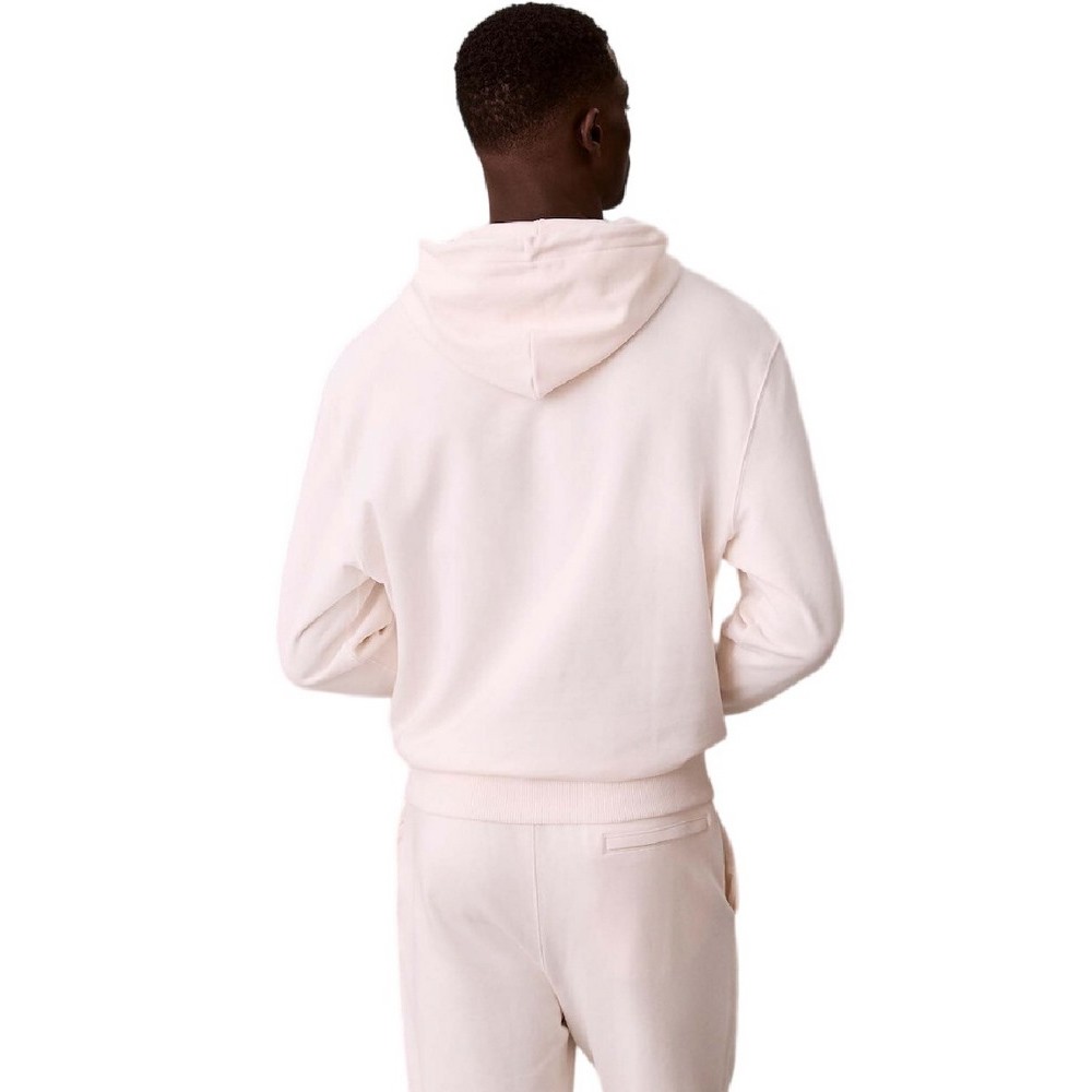 CALVIN KLEIN JEANS LS EU 350TERRY GRAPHIC HOODIE ΦΟΥΤΕΡ ΜΠΛΟΥΖΑ ΑΝΔΡΙΚΗ OFF WHITE