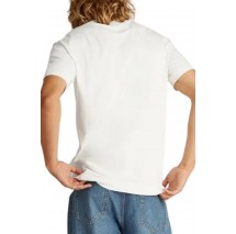 CALVIN KLEIN LABEL PRINT TEE T-SHIRT ΜΠΛΟΥΖΑ ΑΝΔΡΙΚΗ OFF WHITE