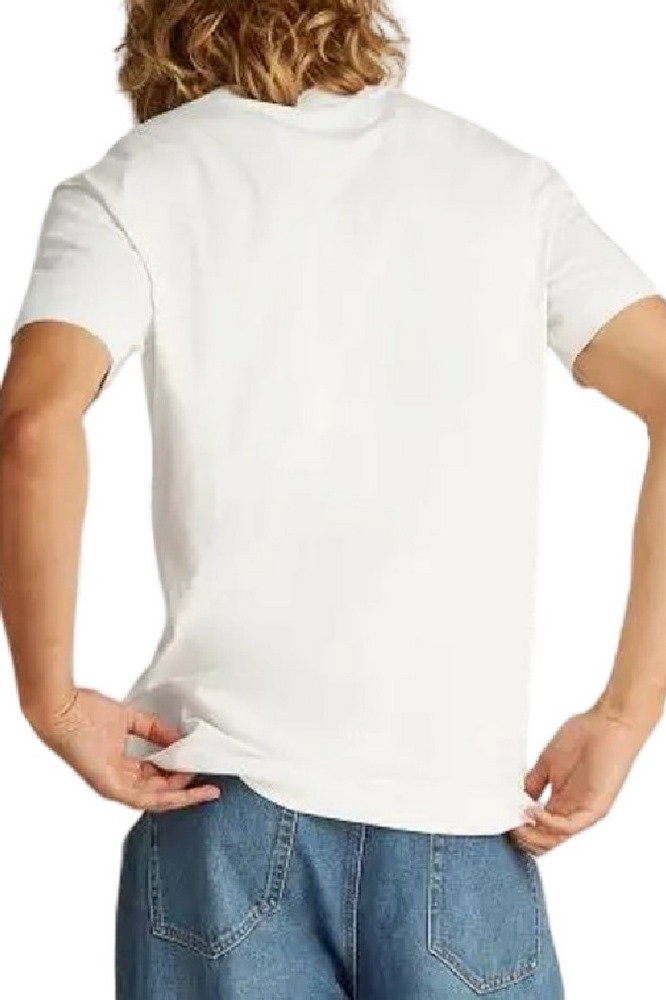CALVIN KLEIN LABEL PRINT TEE T-SHIRT ΜΠΛΟΥΖΑ ΑΝΔΡΙΚΗ OFF WHITE