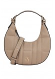 TOMMY HILFIGER FEMININE MOON CROSSOVER ΤΣΑΝΤΑ ΓΥΝΑΙΚΕΙΑ TAUPE