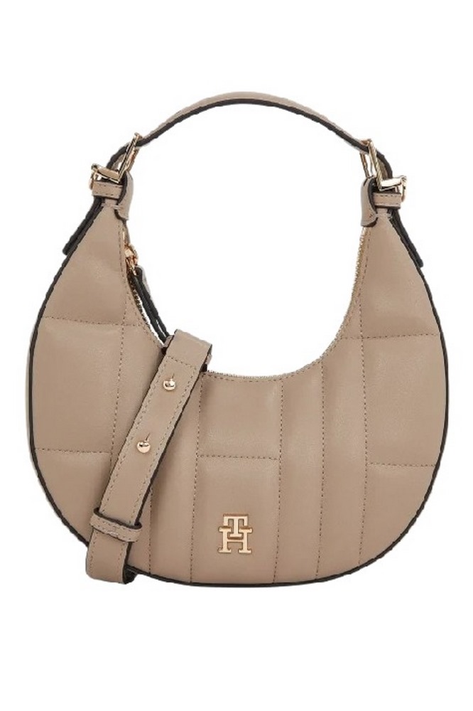 TOMMY HILFIGER FEMININE MOON CROSSOVER ΤΣΑΝΤΑ ΓΥΝΑΙΚΕΙΑ TAUPE