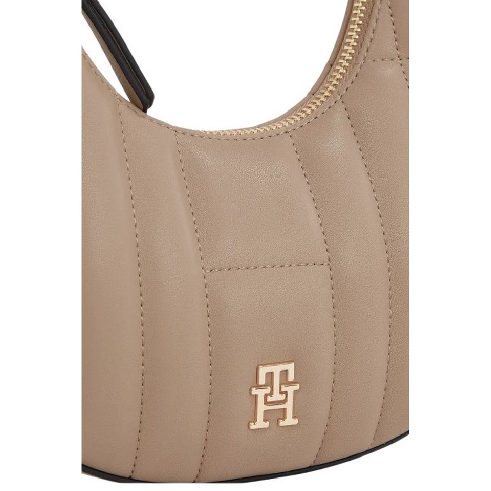 TOMMY HILFIGER FEMININE MOON CROSSOVER ΤΣΑΝΤΑ ΓΥΝΑΙΚΕΙΑ TAUPE