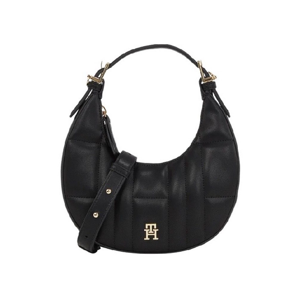 TOMMY HILFIGER FEMININE MOON CROSSOVER ΤΣΑΝΤΑ ΓΥΝΑΙΚΕΙΑ BLACK