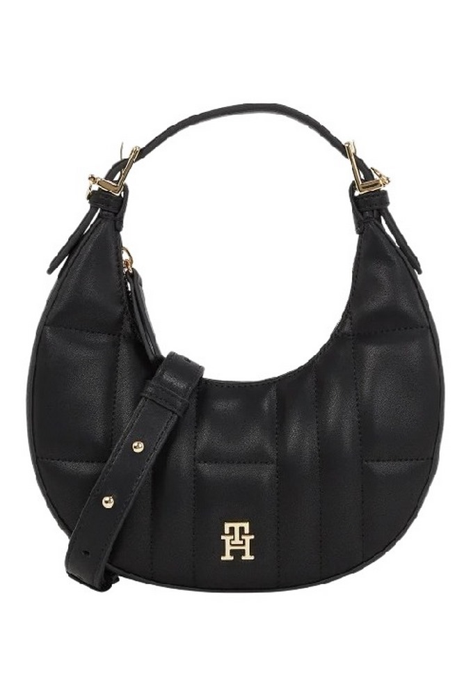 TOMMY HILFIGER FEMININE MOON CROSSOVER ΤΣΑΝΤΑ ΓΥΝΑΙΚΕΙΑ BLACK