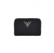 GUESS PHAEDRA SLG MEDIUM ZIP AROUND ΠΟΡΤΟΦΟΛΙ ΓΥΝΑΙΚΕΙΟ BLACK
