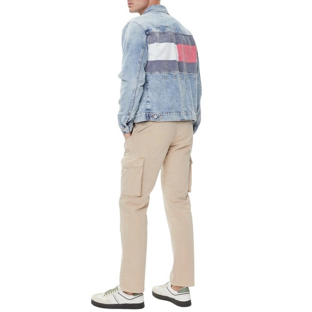TOMMY JEANS RYAN RGLR TRCKR RWB EXT CI6033 ΜΠΟΥΦΑΝ ΑΝΔΡΙΚΟ BLUΕ DENIM