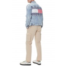 TOMMY JEANS RYAN RGLR TRCKR RWB EXT CI6033 ΜΠΟΥΦΑΝ ΑΝΔΡΙΚΟ BLUΕ DENIM