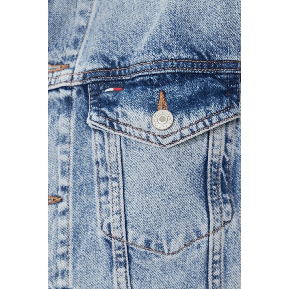 TOMMY JEANS RYAN RGLR TRCKR RWB EXT CI6033 ΜΠΟΥΦΑΝ ΑΝΔΡΙΚΟ BLUΕ DENIM