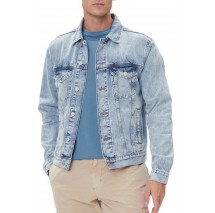 TOMMY JEANS RYAN RGLR TRCKR RWB EXT CI6033 ΜΠΟΥΦΑΝ ΑΝΔΡΙΚΟ BLUΕ DENIM