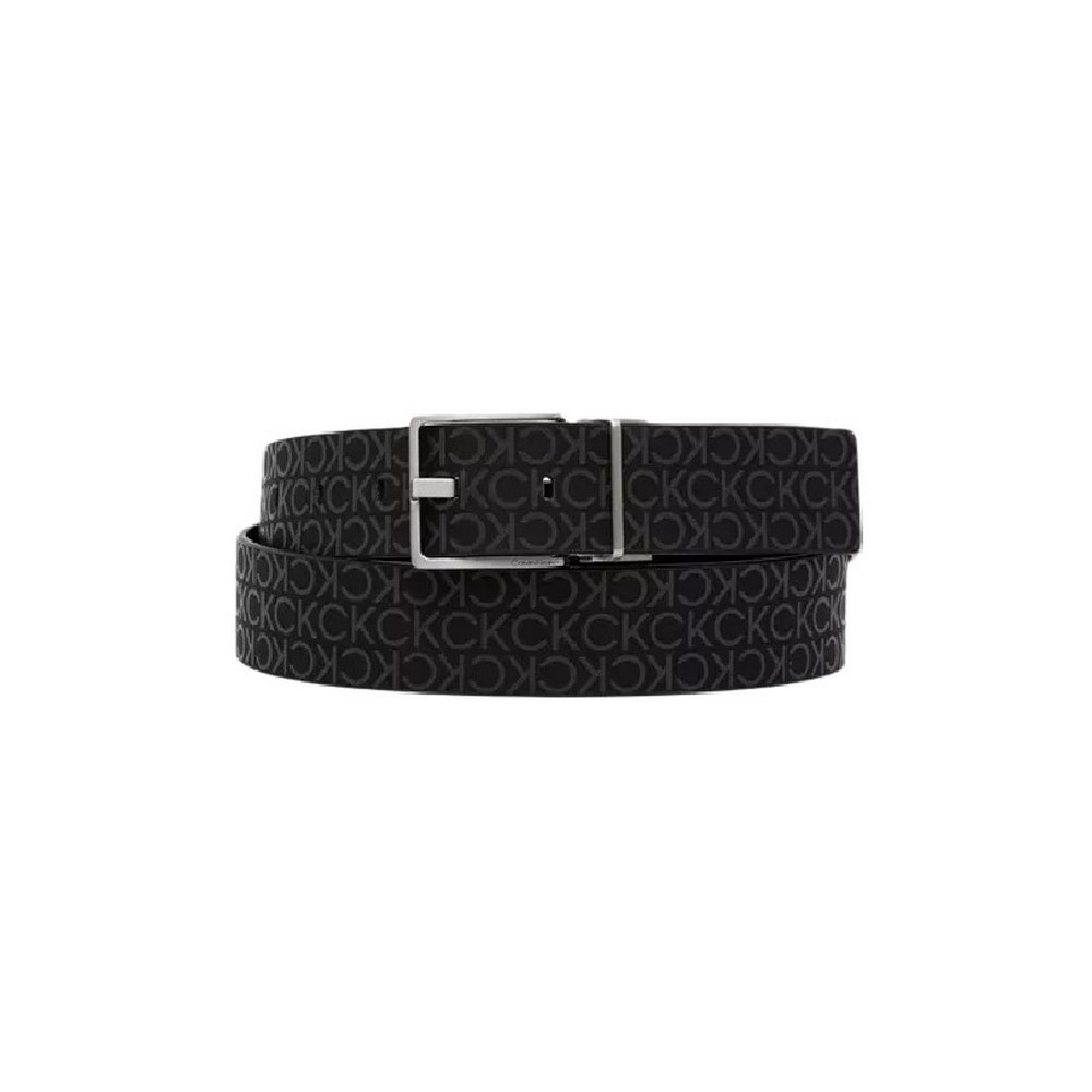 CALVIN KLEIN JEANS ADJ/REV SLIM LOOP UV MONO 35MM ΖΩΝΗ ΑΝΔΡΙΚΗ BLACK/BLACK