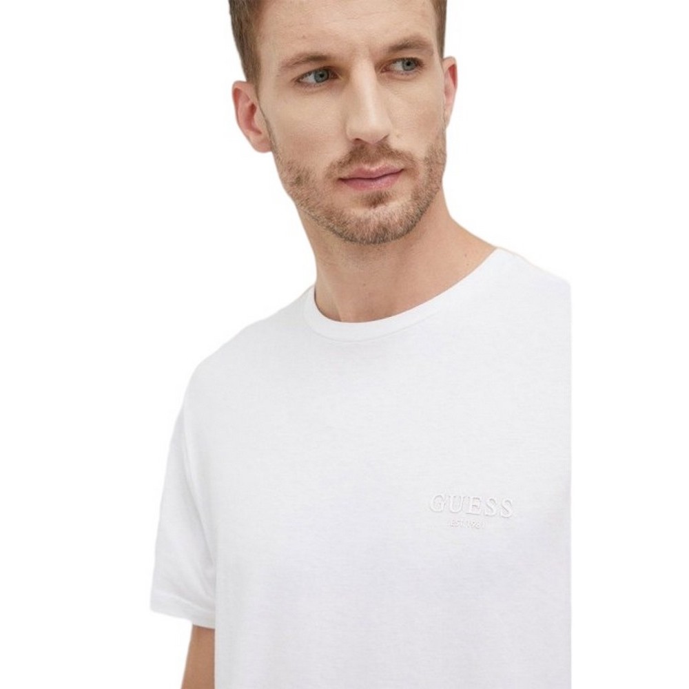 T-SHIRT STILLMAN CN SS TEE 2 PACK ΑΝΔΡΙΚΟ GUESS BLACK/WHITE