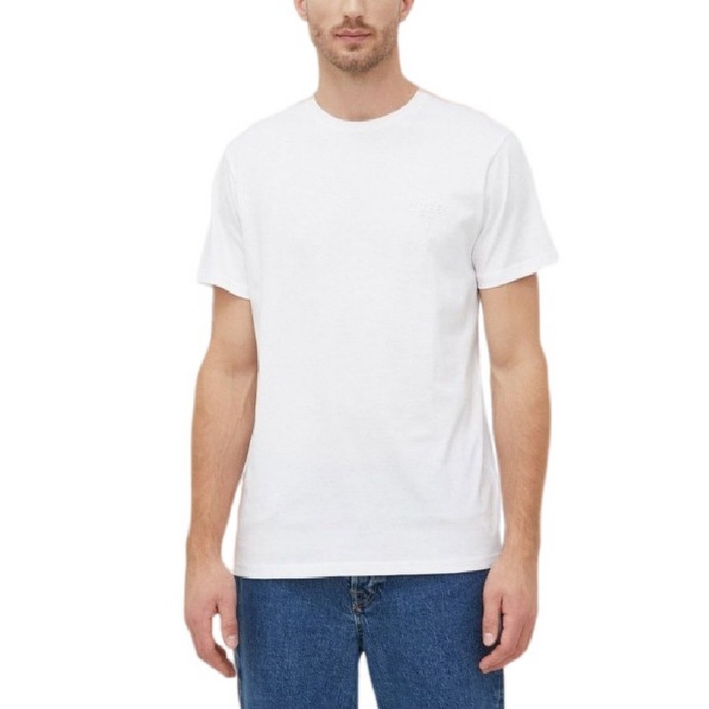 T-SHIRT STILLMAN CN SS TEE 2 PACK ΑΝΔΡΙΚΟ GUESS BLACK/WHITE