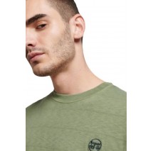 SUPERDRY D2 OVIN VINTAGE TEXTURE TEE T-SHIRT ΑΝΔΡΙΚΟ KHAKI