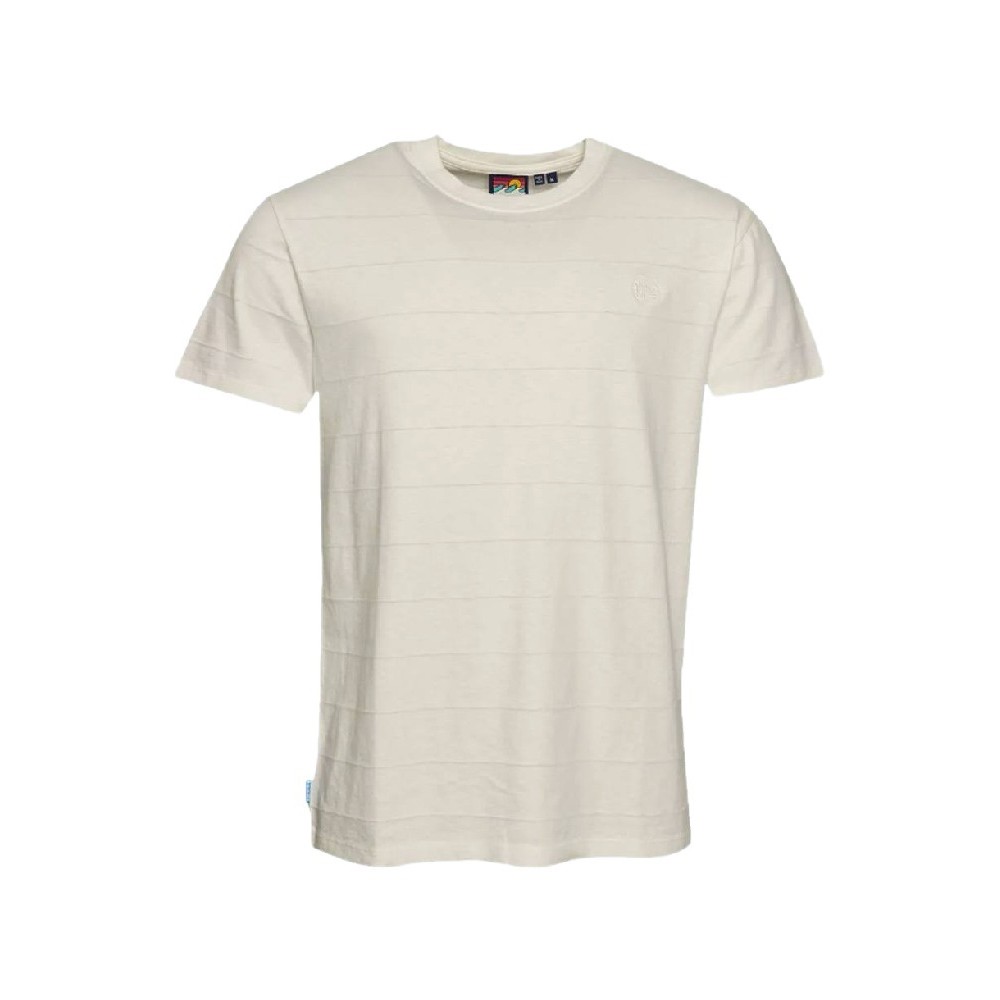 SUPERDRY D2 OVIN VINTAGE TEXTURE TEE T-SHIRT ΑΝΔΡΙΚΟ WHITE