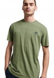 SUPERDRY D2 OVIN VINTAGE TEXTURE TEE T-SHIRT ΑΝΔΡΙΚΟ KHAKI